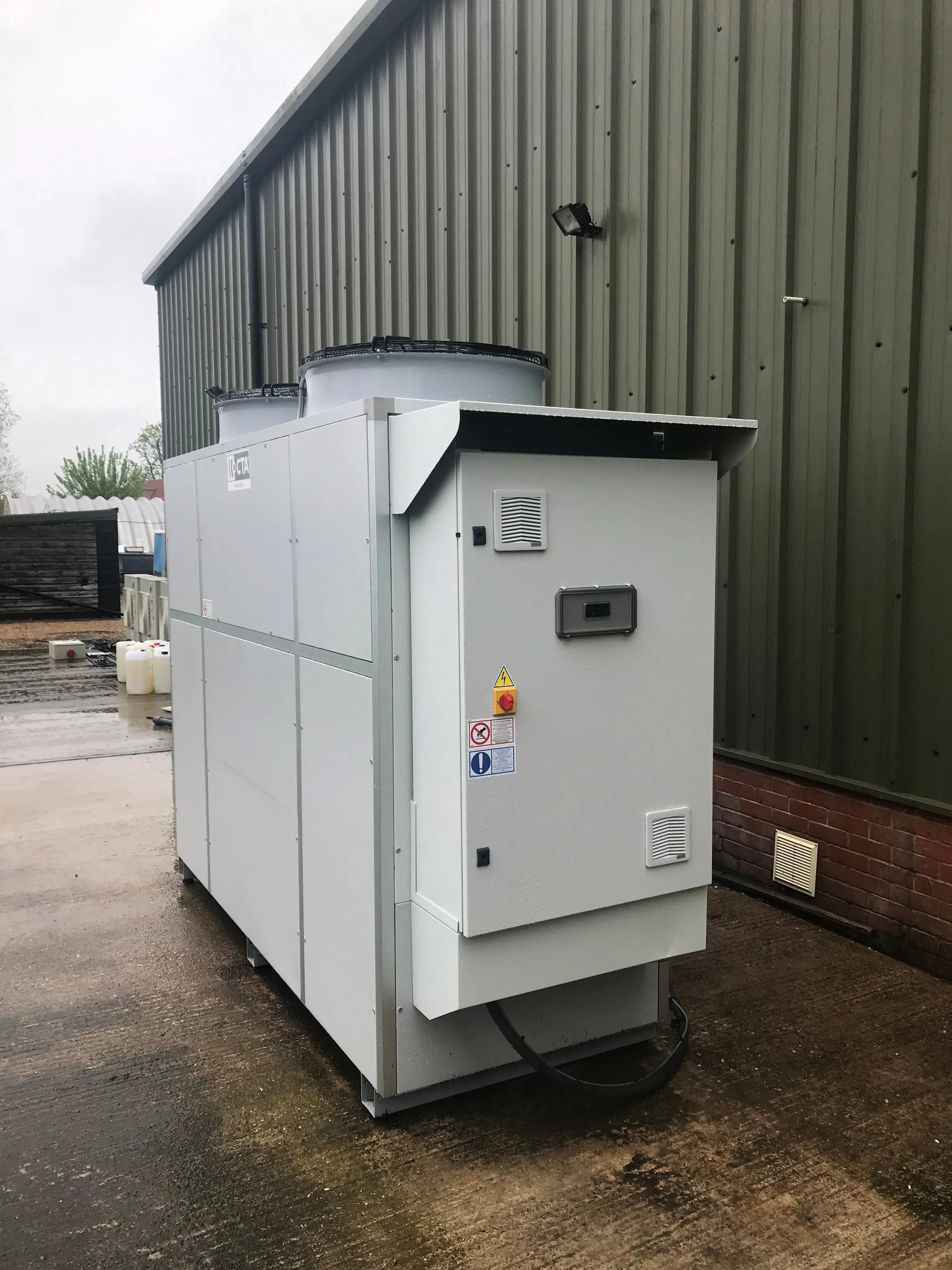 In-stock chiller technical details