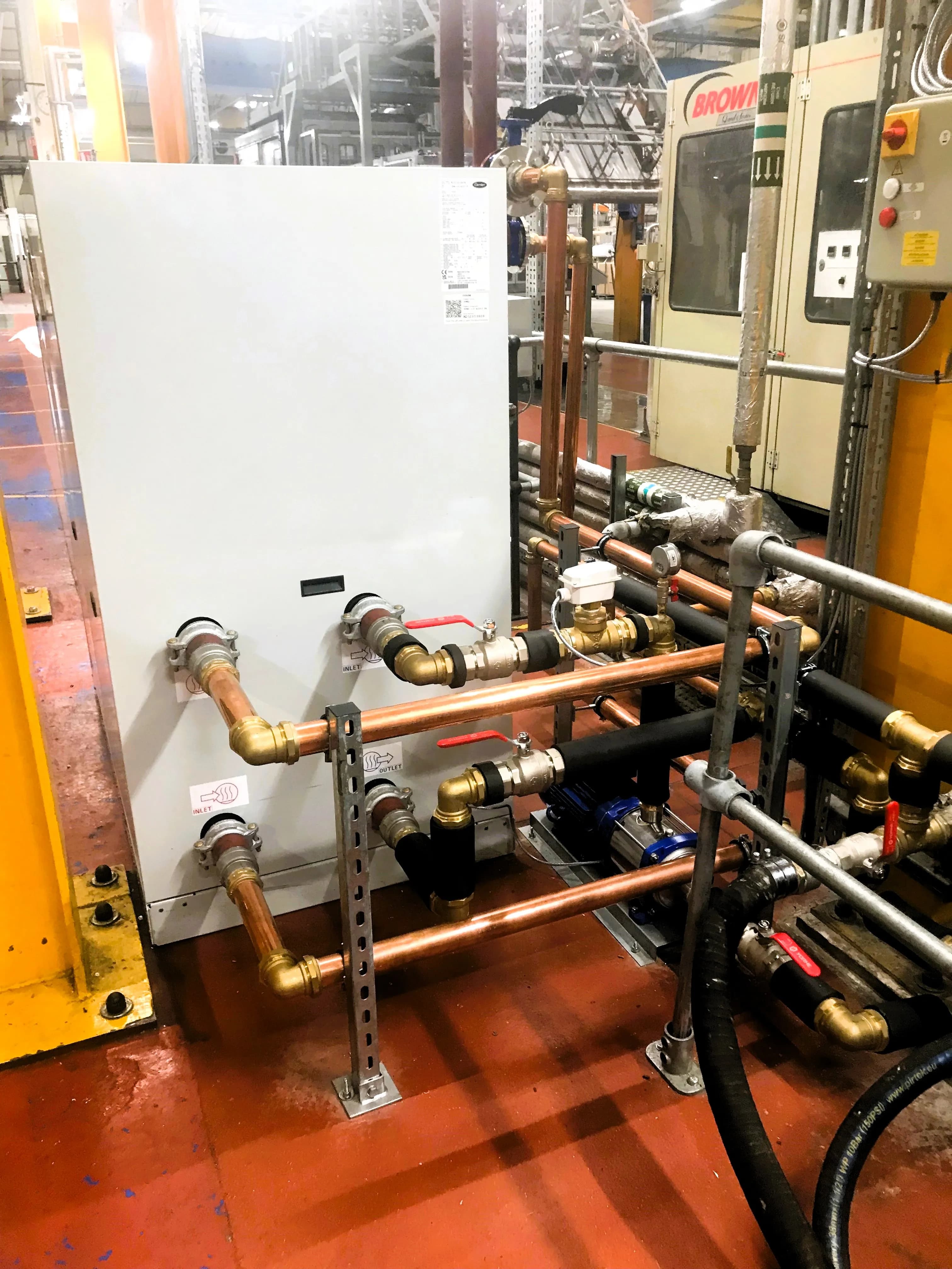 Custom chiller technical details