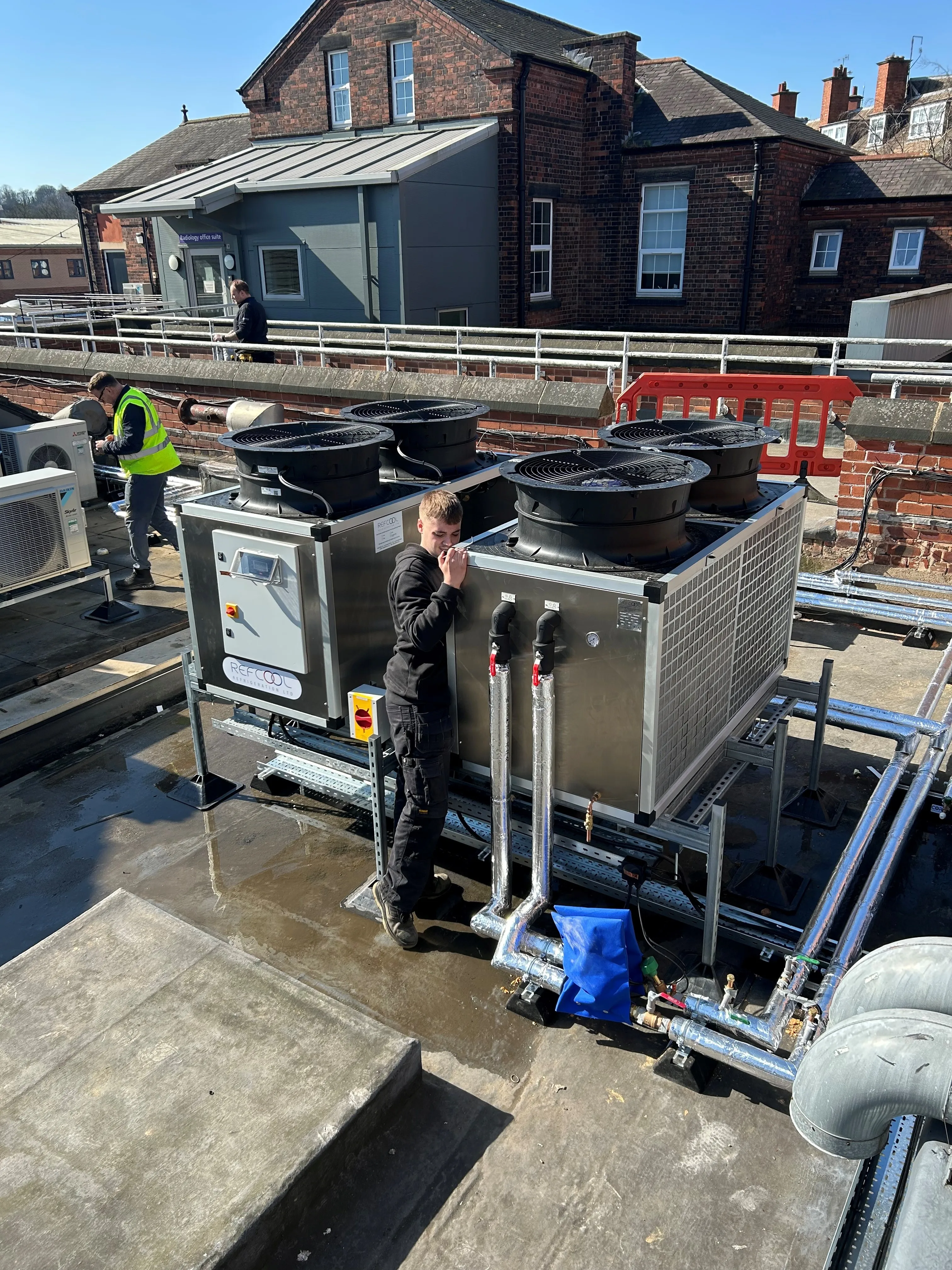 Custom industrial chiller design