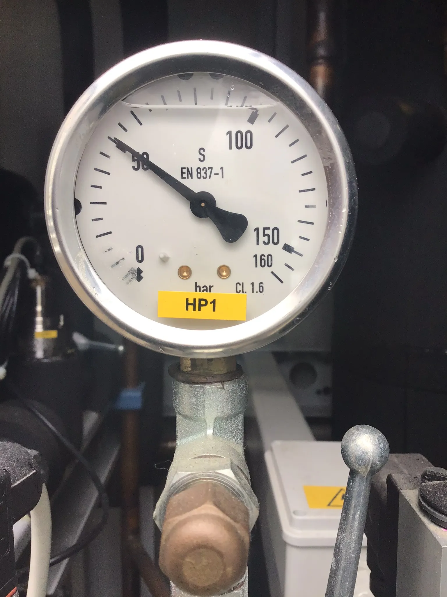 Refcool engineers working on a chiller