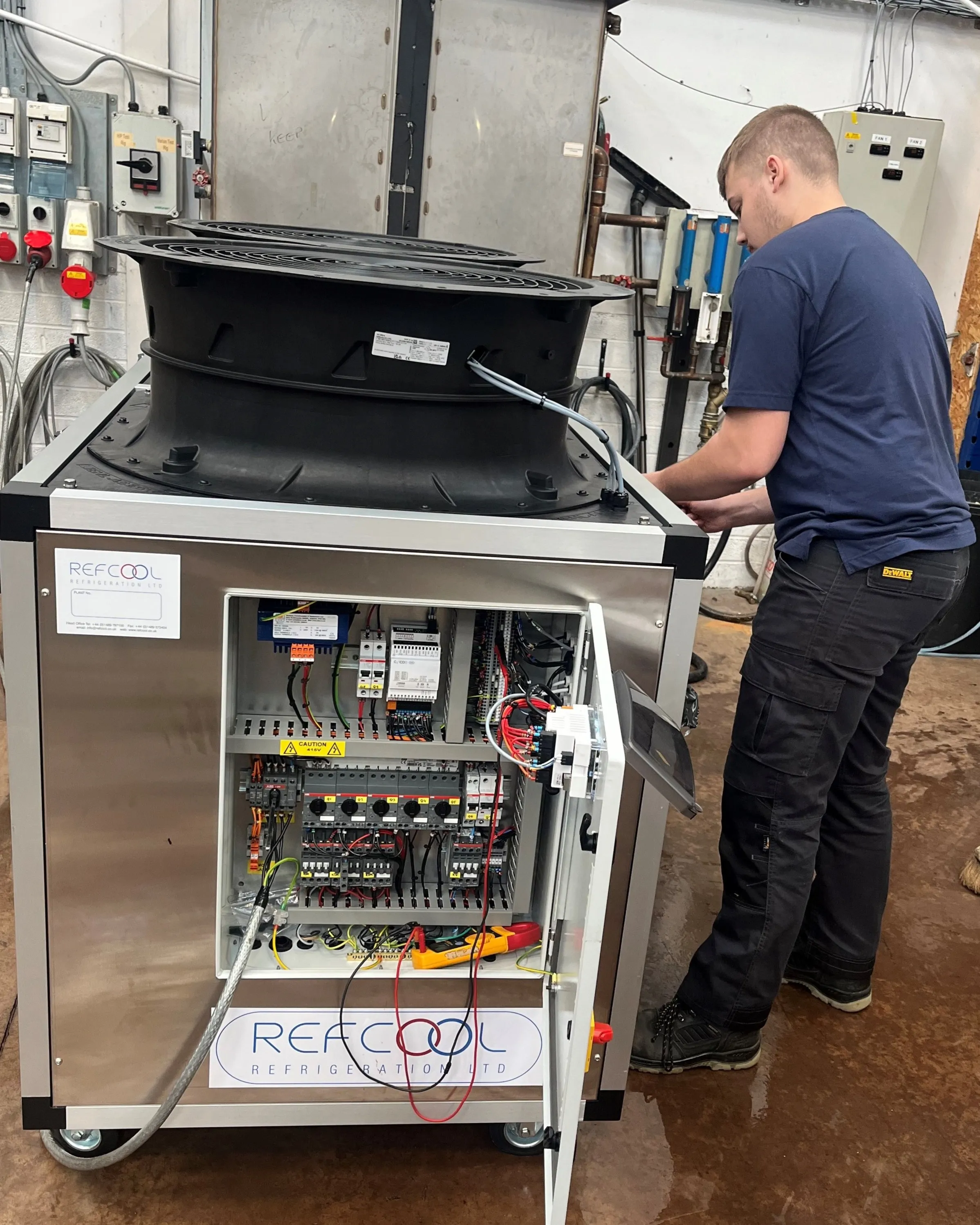 Emergency chiller equipment